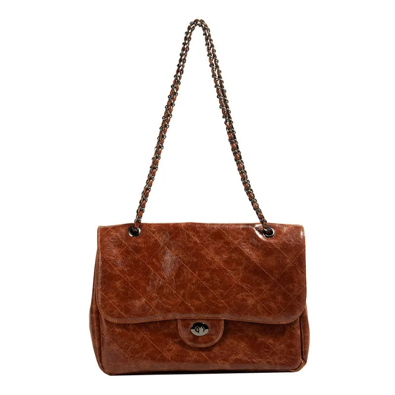 Large Capacity Women's Bag Tote Shoulder Bags Solid Travel
