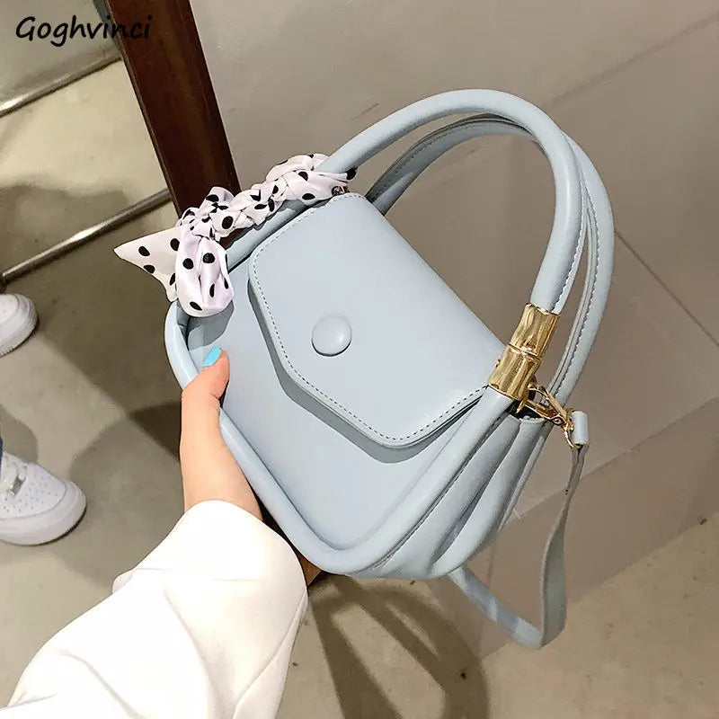 PU Leather Underarm Shoulder Bag Mini Handbag Solid Ladies Crossbody Bags