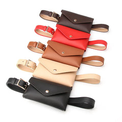PU Leather Waist Bag Women Crossbody Belt Bag Mobile Phone Small Purse Clutch
