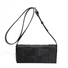 Summer Shoulder Bag Solid Women's Handbag Braided Small Wallet