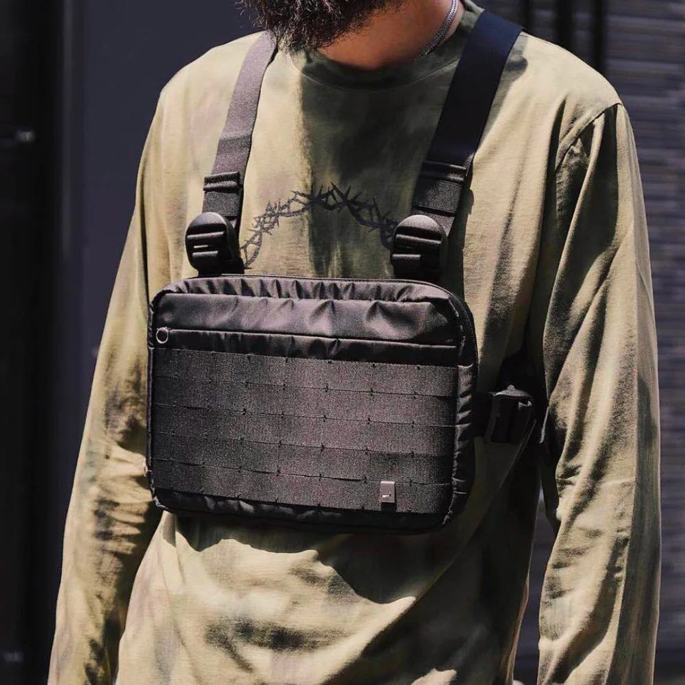 Punk Chest Rig Bag Tactical Military Crossbody Waist Bag