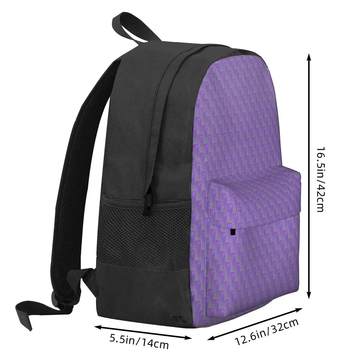 Purple Swamp Backpacks Men's Backpacks Bags For Women Travel Bags For Men Back P