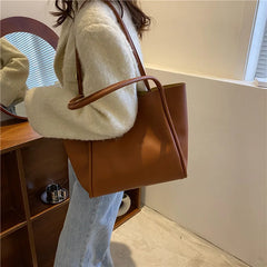 Large Winter Shoulder Bag for Women
