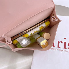 Fashionable Purses and Handbags for Girls Women's Bag PU Lipstick Bag