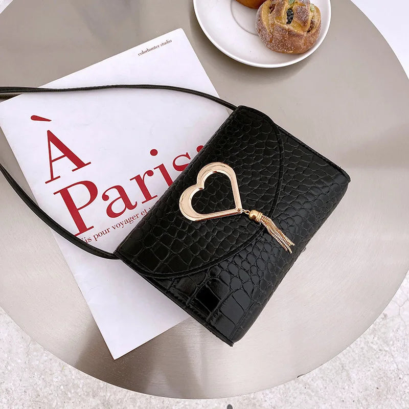 Fashionable Purses and Handbags for Girls Women's Bag PU Lipstick Bag