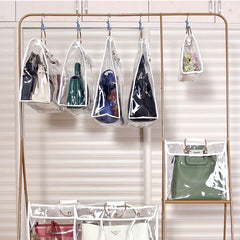 Travel Accessories PVC Portable Transparent Seal Dustproof Folding Storage Bag