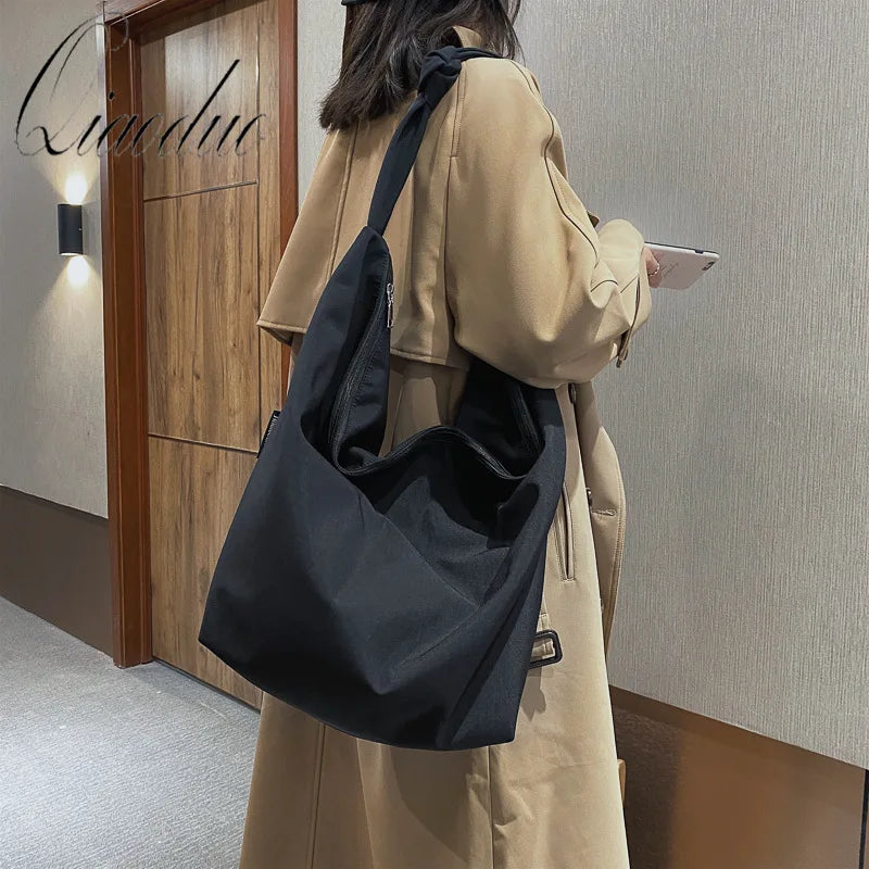 Qiaoduo Canvas Totes Bags Casual Women Handbags Shoulder Messenger Bag