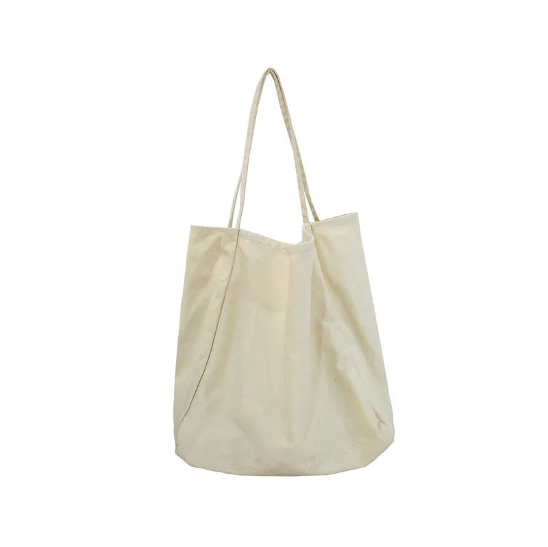 Qiaoduo Large Canvas Handbag Women Big Capacity Shopping Bag Lady Shoulder Bag