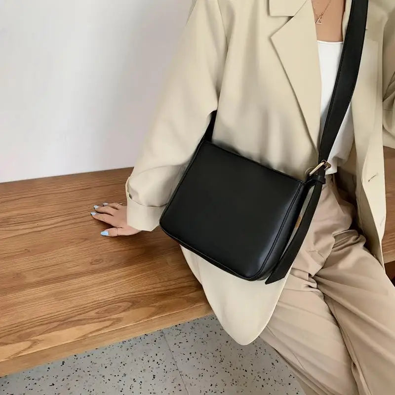 Qiaoduo Vintage PU Leather Bucket Bag Crossbody Shoulder Bags