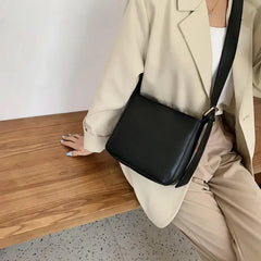 Qiaoduo Vintage PU Leather Bucket Bag Crossbody Shoulder Bags