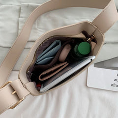 Qiaoduo Vintage PU Leather Bucket Bag Crossbody Shoulder Bags