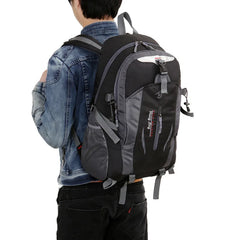 Nylon Waterproof Travel Backpack Men Hiking Outdoor Sport School Bag
