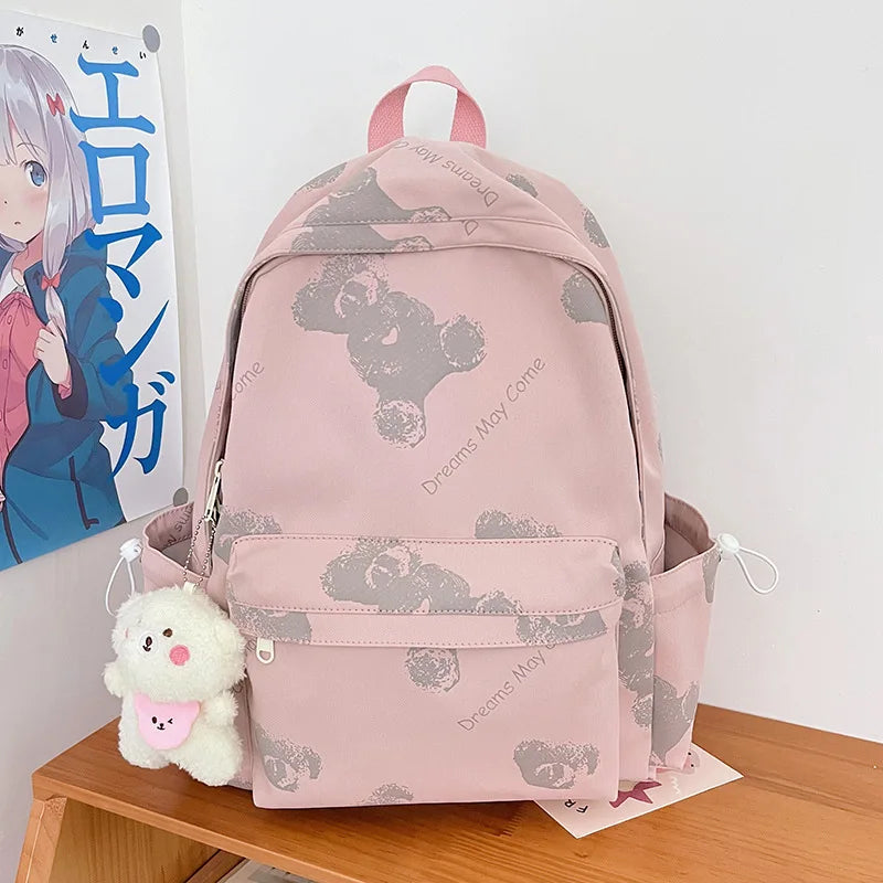 Large Capacity Leisure Travel Backpack for Grils