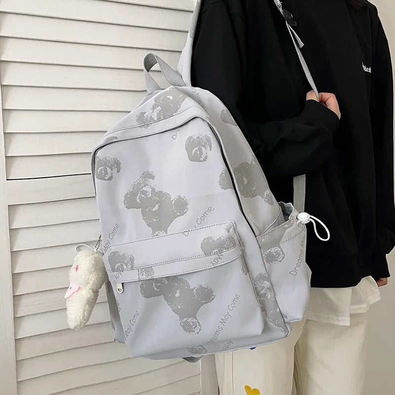 Large Capacity Leisure Travel Backpack for Grils
