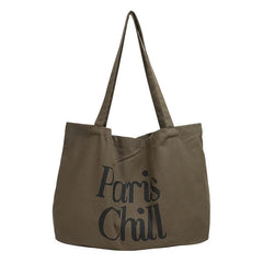 Qyahlybz Casual Art Canvas Handbag Ins Female Printed Shoulder Bag Women's Large