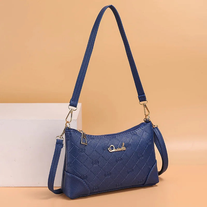 Women's Leather Crossbody Shoulder Bag