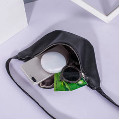 PU Leather Fanny Pack for Women Waist Bag Shoulder Bag