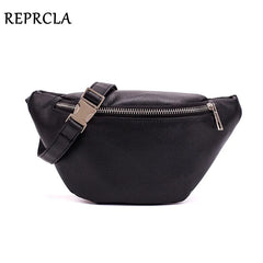PU Leather Fanny Pack for Women Waist Bag Shoulder Bag