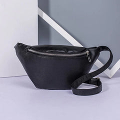 PU Leather Fanny Pack for Women Waist Bag Shoulder Bag