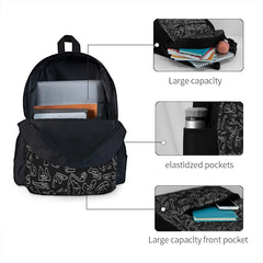 Race Circuits Pattern Backpacks - Men's & Women's Bags