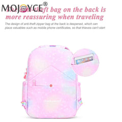Rainbow School College Backpack Water Resistant Princess Backpack