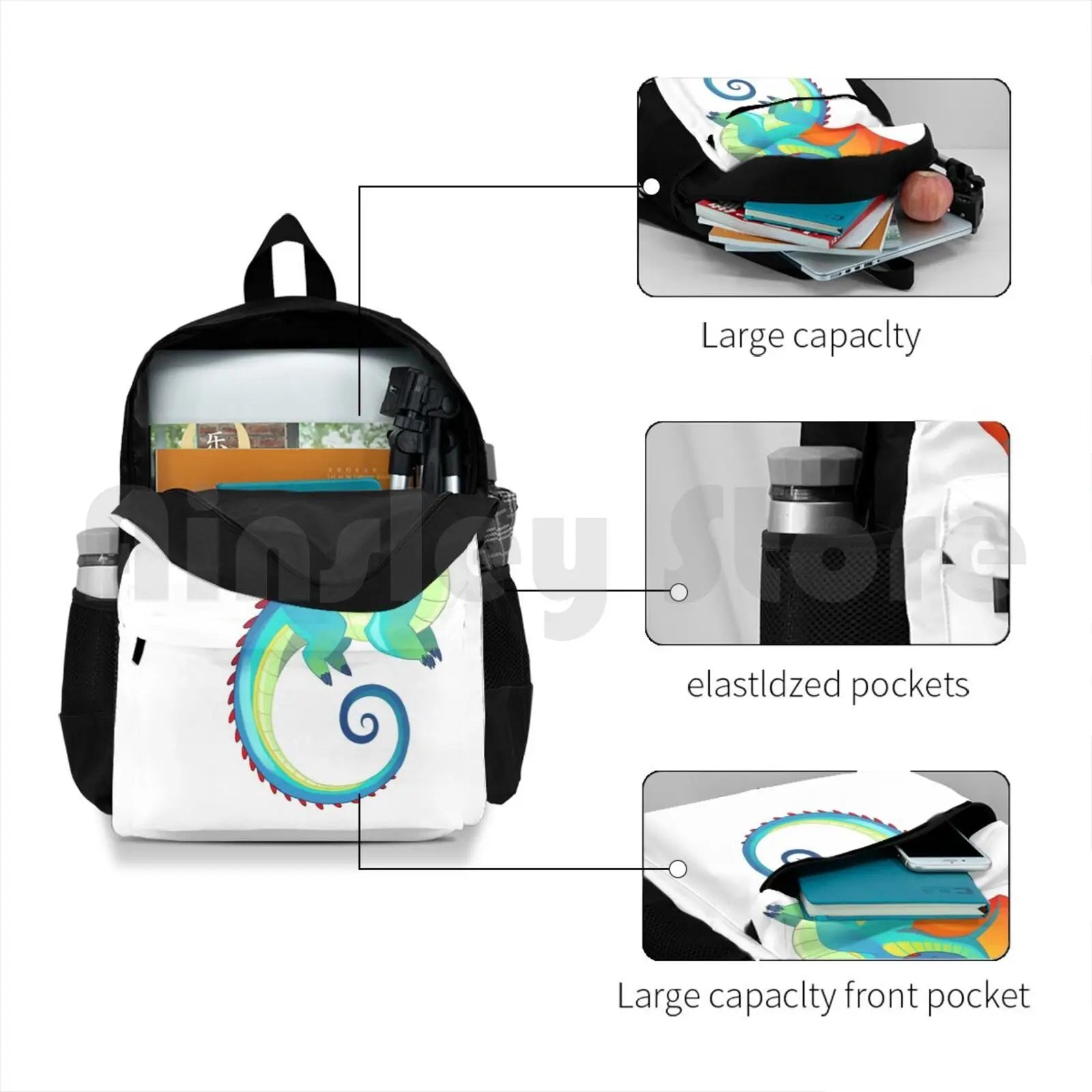 Rainwing Of Fire Outdoor Hiking Backpack Sports Bag
