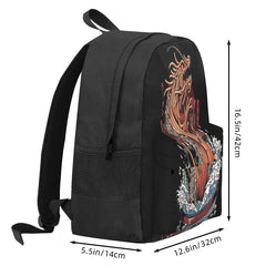 Ramen Dragon 1 Backpacks Men's and Women's Manga Bag Youth Bags