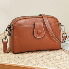 Women's Leather Mini Shoulder Bags Soft Leather Messenger Bags
