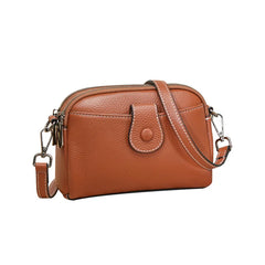 Women's Leather Mini Shoulder Bags Soft Leather Messenger Bags