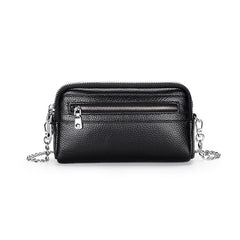 Women's Leather Shoulder Bags Chains Messenger Bags