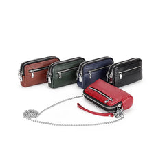 Women's Leather Shoulder Bags Chains Messenger Bags