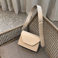 RanHuang Women Pu Leather Shoulder Bags Casual Flap Messenger Bags