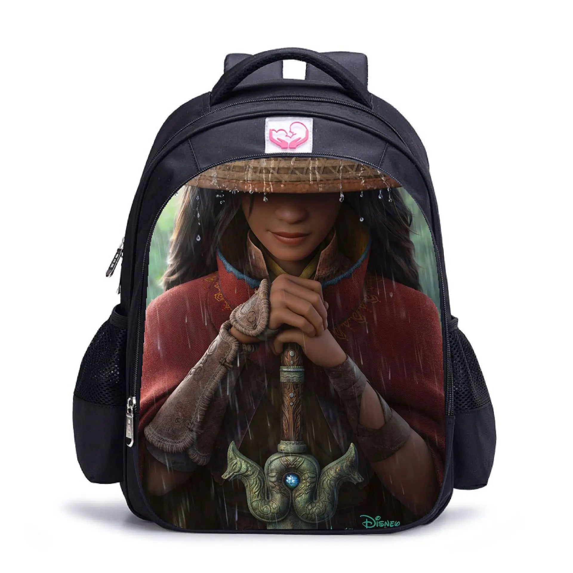 Raya The Last Dragon School Bag for Girls Boys Preschool Book Backpack
