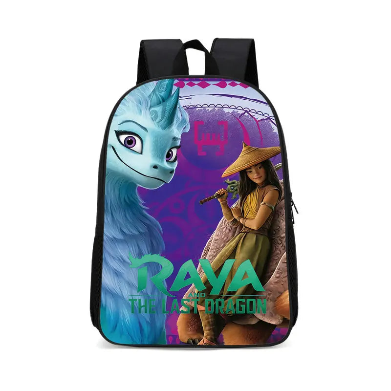 Raya and The Last Dragon Backpacks For Girls Boys