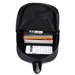 Vintage Men Backpack Teenager School Book Bag Casual Large Capacity PU Leather T