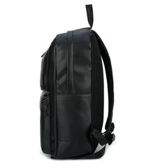 Vintage Men Backpack Teenager School Book Bag Casual Large Capacity PU Leather T