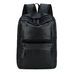 Vintage Men Backpack Teenager School Book Bag Casual Large Capacity PU Leather T