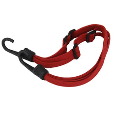 Adjustable Motorcycle Cargo Helmet Holder Strap + Hooks
