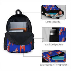 Red Dala Horse Backpack for Men and Women
