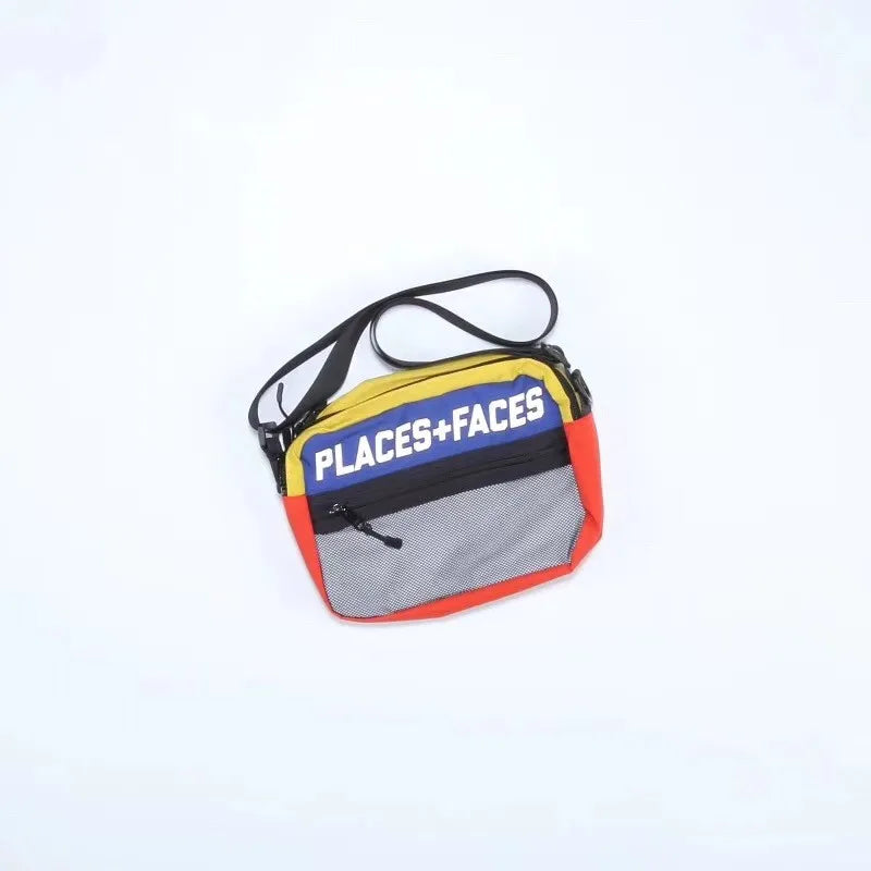 P+F Waist Bag Hip Hop Package Boy Girl Couple Crossbody Satchel