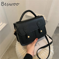 Retro Casual Women's Bag PU Leather Purses and Handbags