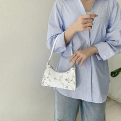Vintage Lace Flower Shoulder Bag for Women