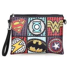 Retro Envelope Clutch Rivet Punk Handbag Messenger Bag for Women