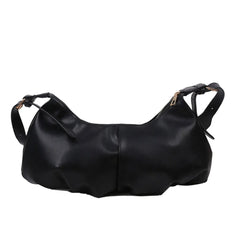 Vintage Leather Shoulder Bag Large Capacity Crossbody Handbag