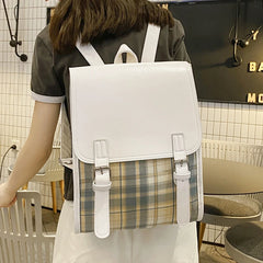 Retro Japanese Schoolbag Women Backpack Large Capacity Rucksack