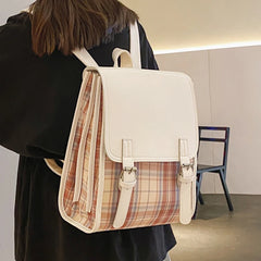 Retro Japanese Schoolbag Women Backpack Large Capacity Rucksack