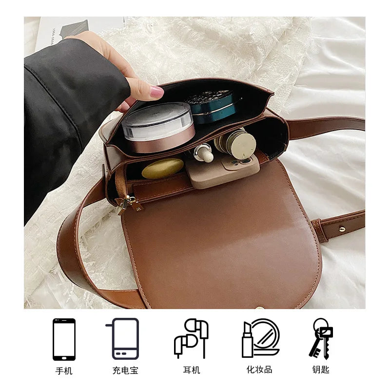 Retro Saddle Bags Women's Shoulder Bag