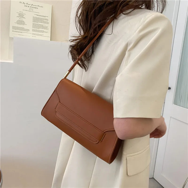 Retro Small Bags Spring Casual Small Square Bag Celebrity Shoulder Bag Female Un