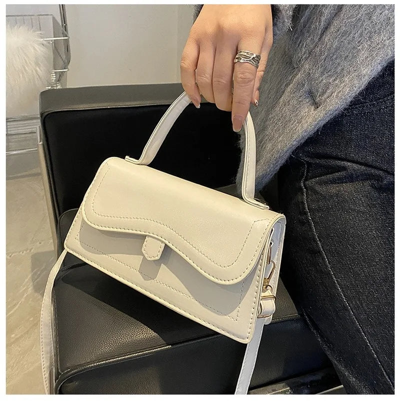 Retro Small Square Bag Women's Bag Version Temperament Casual Shoulder Bag