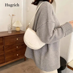 Stone Pattern Women's Saddle Bag Acrylic Shoulder Crossbody Bag